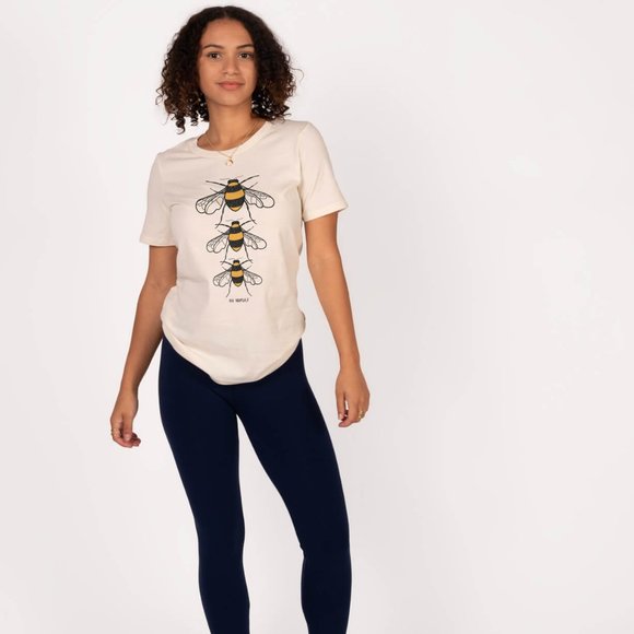 SALE! NWT Bee Yourself Crew Neck Tee Plus Size Available - Picture 1 of 7